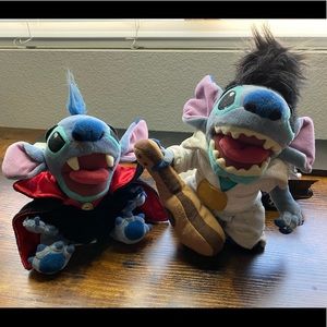 Vintage disney stitch plush set